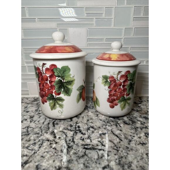 Doulton Everyday Vintage Group 2-Piece Canister Set (1994) - Prototype - Picture 1 of 15